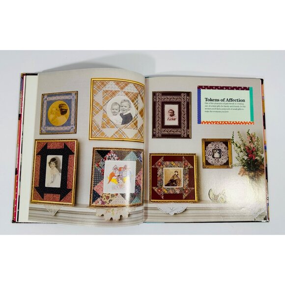 Romantic Patchwork & Quilting By Ciba Vaughan Hardcover 1989 Sewing & Craft Book - Picture 11 of 16